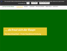 Tablet Screenshot of knechtel-rasen.de